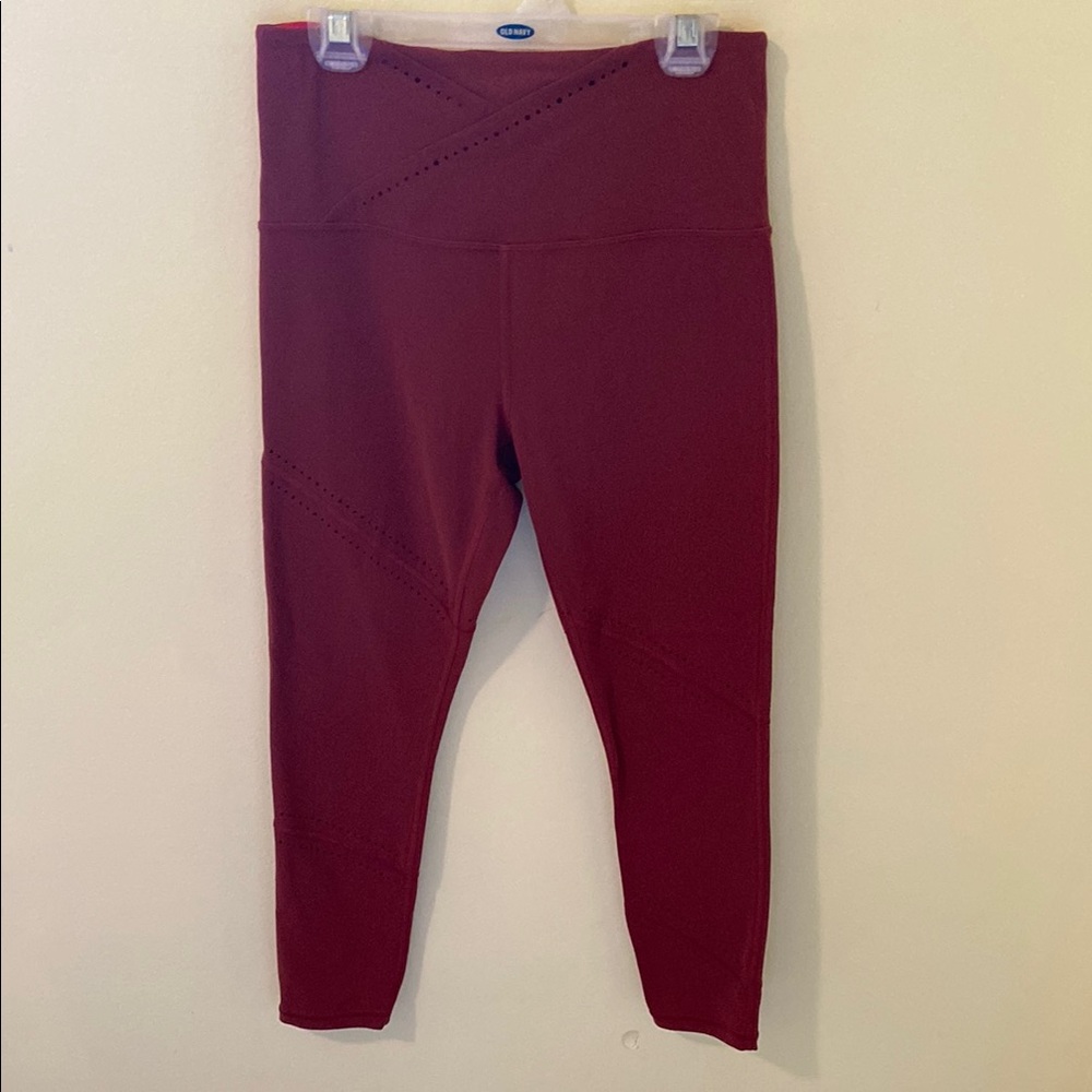 Athleta Rust Colored Leggings